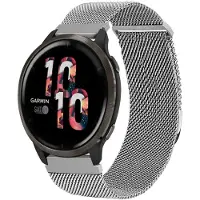 IMoshion Milanees magnetisch bandje - Universeel 22 mm aansluiting - Maat S - Zilver