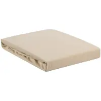 Beddinghouse - Jersey-stretch - Hoeslaken - 80x220 cm - Naturel - premium kwaliteit