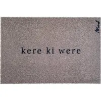Mad About Mats - ALMA - deurmat - kere ki were - schoonloop/scraper - wasbaar - 50x75cm