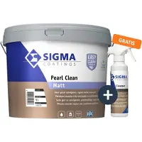 Sigma Pearl Clean Matt - Op Kleur Gemengd - 5L - Muurverf