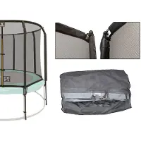 Magic Circle Pro Trampoline Afdekhoes Flat To The Ground 410 cm Groen
