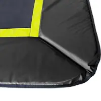 Magic Circle Pro Trampoline Rand Flat to the Ground Black 244 x 366 cm