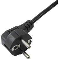 Akyga - Serie - Stroomkabel - IEC C5 - 1,5m - Zwart