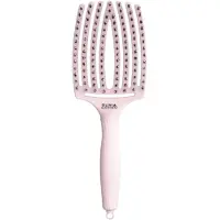 Olivia Garden Fingerbrush Care Iconic Boar&amp;Nylon Pastel Pink