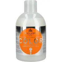 Kallos Kleurshampoo met lijnolie en UV-filtershampoo voor gekleurd haar 1000ml