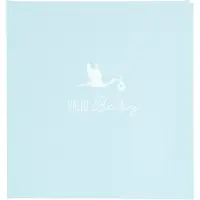 Goldbuch Babyalbum - Ooievaar blauw