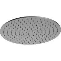 Hotbath Archie AR199 hoofddouche 30cm rond geborsteld gunmetal PVD
