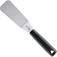 Triangle Flexibel Paletmes met Knik - 12 cm Lemmet - RVS met Ophangsysteem - Zwart