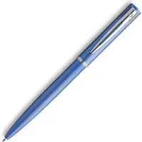 Waterman Blue Retractable Push Button Tip 2068191 Pen Blauw Kinderen