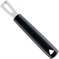 Triangle Professionele Canneleur - Rechthoekig - RVS - 15 cm - Zwart