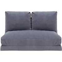 Hannah Home | Slaapbank Taida polyester grijs 120x117x68 cm slaapbanken | NADUVI