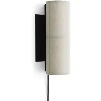 Audo Copenhagen Wandlampe , Hashira, Beige, Woonkamer, Stof, Designer
