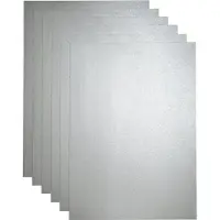 Papicolor Kopieerpapier A4 120gr 6 vel metallic zilver - 3 stuks