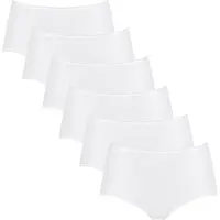 Sloggi Dames Midi slip 6 pack 24/7 Microfibre