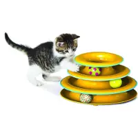 Catstages tower of racks oranje