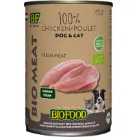 Biofood Organic 100% Kip - Hond & Kat