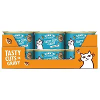 Lily's Kitchen 24x Kattenvoer Nat Tasty Cuts In Saus Oceaanvis 85 Gr