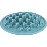 Trixie Slow Feeding Pillars Essmatte, blauw