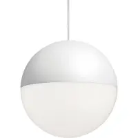 Flos Hanglampe , String Light Sphere, dimbare, Wit, Gang / Hal, Metaal, Modern