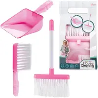 Toi-Toys Schoonmaakset Bezem met Stoffer en Blik