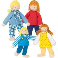 Goki Buigpopjes - Jong Gezin - 4 Stuks - 3 Jaar