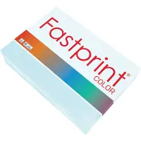 Quantore Kopieerpapier colour a4 120gr lichtblauw | 5 stuks