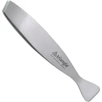 Triangle Professionele Visgratenpincet - Schuin - RVS - 17 cm - Vaatwasserbestendig