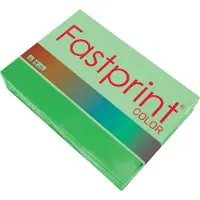 Quantore - Kopieerpapier A4 160gr grasgroen 250vel | Pak a 250 vel | 5 stuks