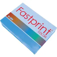 Quantore - Kopieerpapier A4 160gr diepblauw 250vel | Pak a 250 vel | 5 stuks