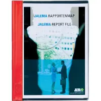 Jalema Rapportenmap A4 met snelhechter rood - 10 stuks
