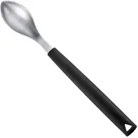 Triangle Quenelle Lepel Klein - 6 cm - Roestvrij Staal - Ergonomisch - Vaatwasserbestendig