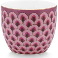 Pip studio Eierdop Flower Festival Dark Pink (Set van 6)