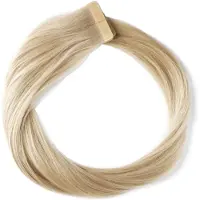 Rapunzel of sweden Premium Tape Extensions Straight / Classic Tape 4 cm / 8 pieces 10.7 Light Grey 40 cm Hair extensions 18 g