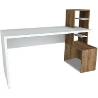 Skye Decor 18mm Witte walnoot Studiebureau