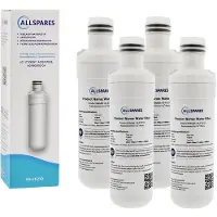 Allspares 2x Waterfilter geschikt voor LG LT1000P / AGF80300704 / ADQ74793501