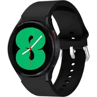Shop4 - Bandje voor Samsung Galaxy Watch 42mm - Siliconen Luxe Zwart