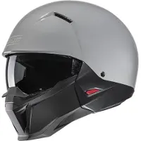 HJC i20 N. Grijs / Semi Flat Zwart Jethelm Maat XS