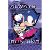Your Decoration Grupo Erik Sonic Always Running Poster 61x91,5cm