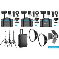 Nanlite Forza 60 II LED Tripple Kit (w/ Case Light Stand ...