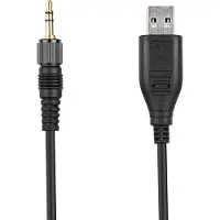 Saramonic USB-CP30, locking 3.5mm TRS mini jack naar USB-A kabel, voor oa LavMic, UwMic9 etc.