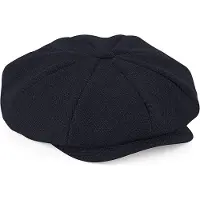 Beechfield 'Heritage Baker Boy Cap' Donkerblauw Maat L/XL