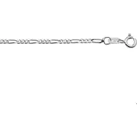 The Jewelry Collection Zilveren Armband figaro 2 1001889 18 cm