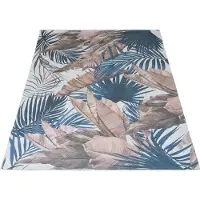 Veer Carpets Vloerkleed palm blue 200 x 290 cm