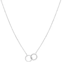 Tamaris Ketting met hanger Rondjes, TJ-0226-N-45, TJ-0227-N-45