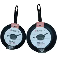 Brabantia Pannenset – 2-delig – Koekenpan 28cm – Koekenpan 24cm - pannenset inductie - culinair koken - tafelen