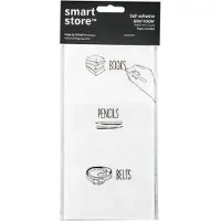 Smartstore - Labels Voor Opbergboxen - Polypropyleen - Transparant
