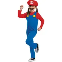 Super Mario - Super Mario Costume - Mario (104 cm) (115799M-15L-6)