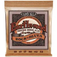 Ernie Ball 2151 Earthwood Rock & Blues Snaren voor akoestische gitaar