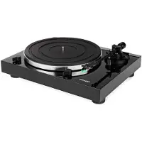 Thorens TD 202 - handmatige platenspeler - snaaraangedreven met USB - zwart