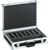 ROADINGER 059525 Route 7 Flight-case de Microphone Noir